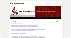 Desktop Screenshot of benschoenmaker.nl